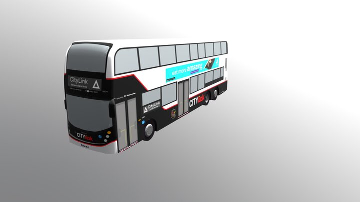 ADL E400 MMC XLB DV CityLink 3D Model