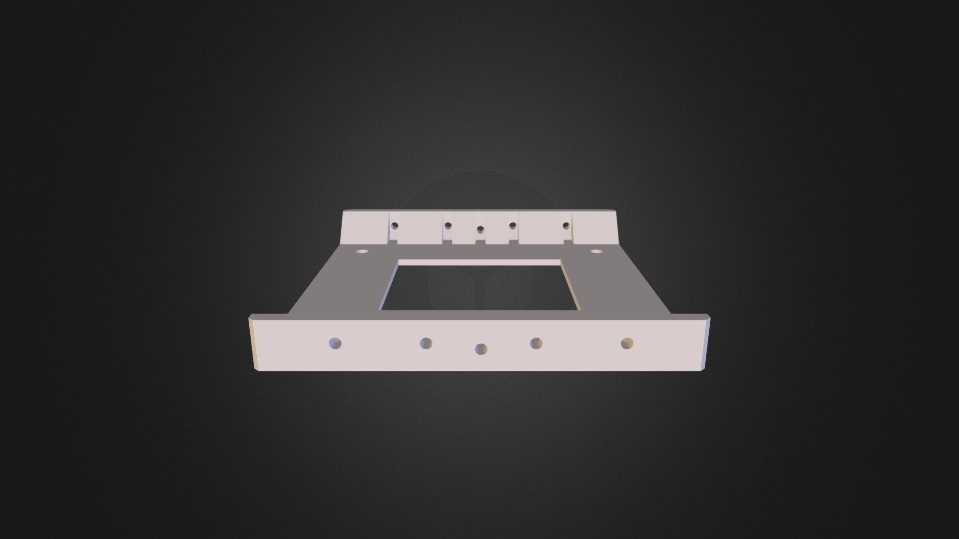 Modified 2.5 to 3.5 SSD / HDD Adapter - 3D model by 3dindustries ...