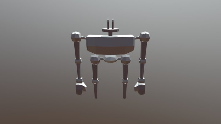 Bug Punch Robot 3D Model