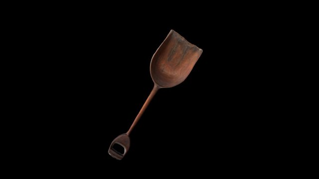 Grain Shovel 3D Model