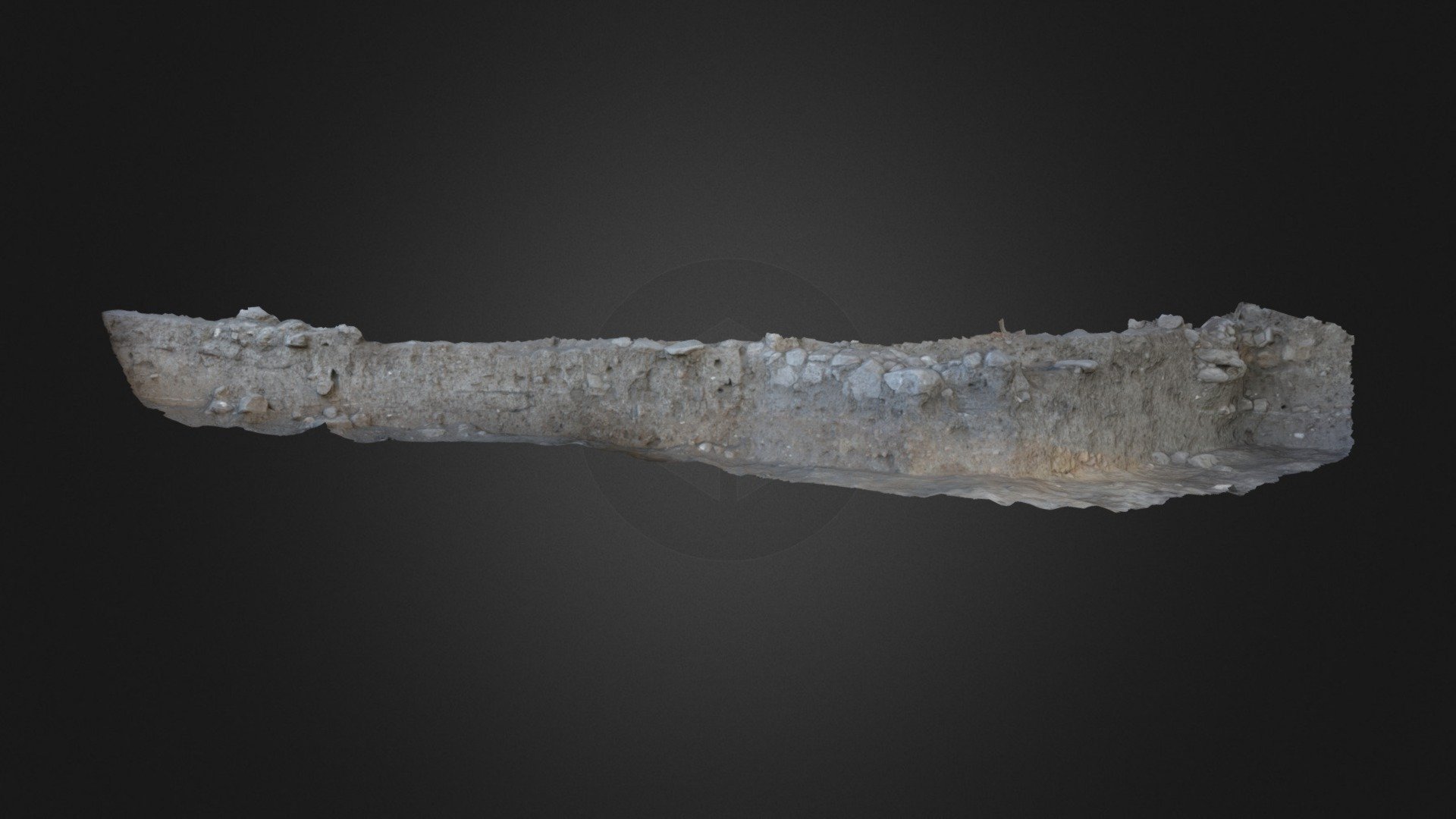 French Trench Section, Tell Keisan