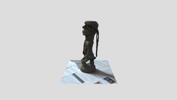 Statuette Main File 3D Model