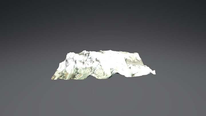 Mt Everest 3D Model