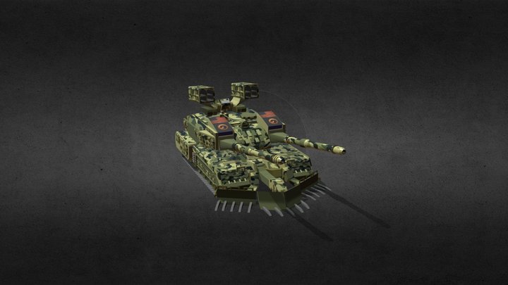 Military Tank 3D Model