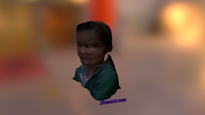 LetsBuildRobots - Mutant Flo Head 3D Model