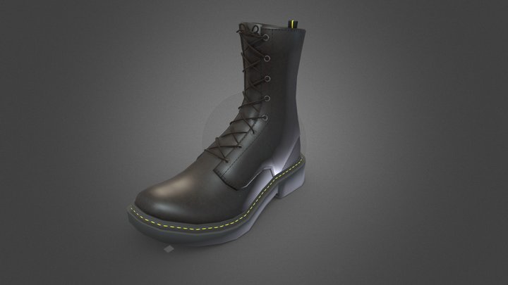 Leather Boots (WIP) 3D Model