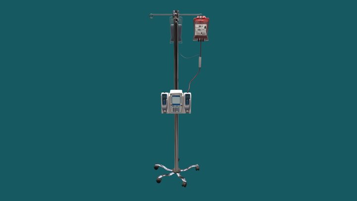 Medical Blood Pump 3D Model