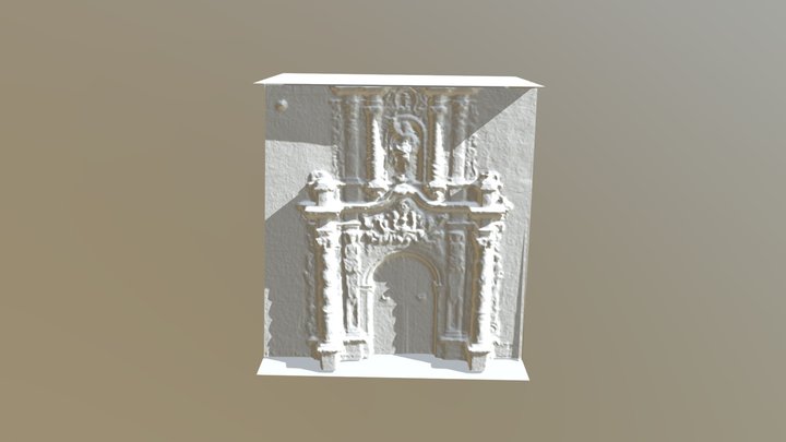 puerta cerrada 3D Model