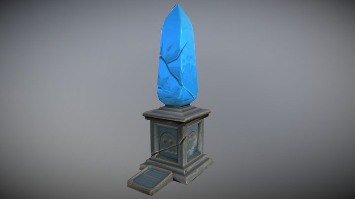 CrystalTomb 3D Model