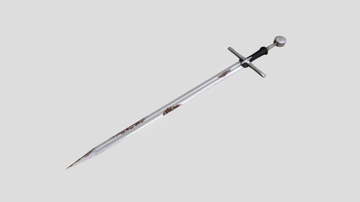 Rusty Sword 3D Model