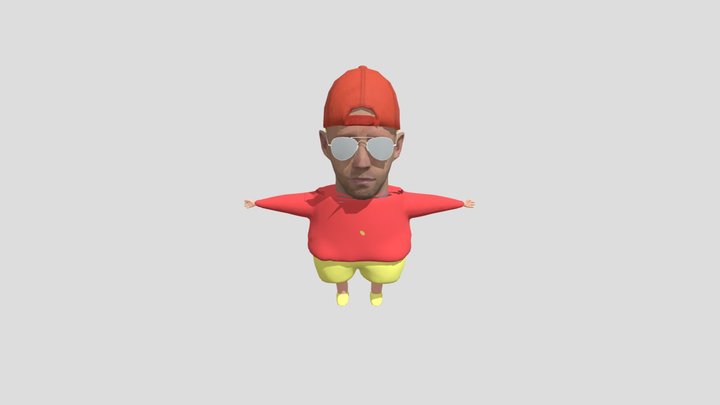 Jack Shinchan Rigged 3D Model