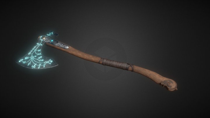 Leviathan Axe - God of War 3D Model