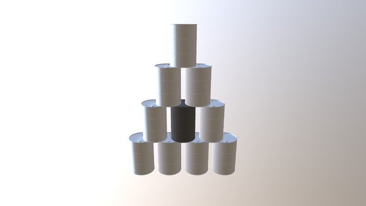 Barrels 3D Model