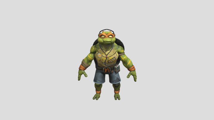 Idle Narratif 3D Model