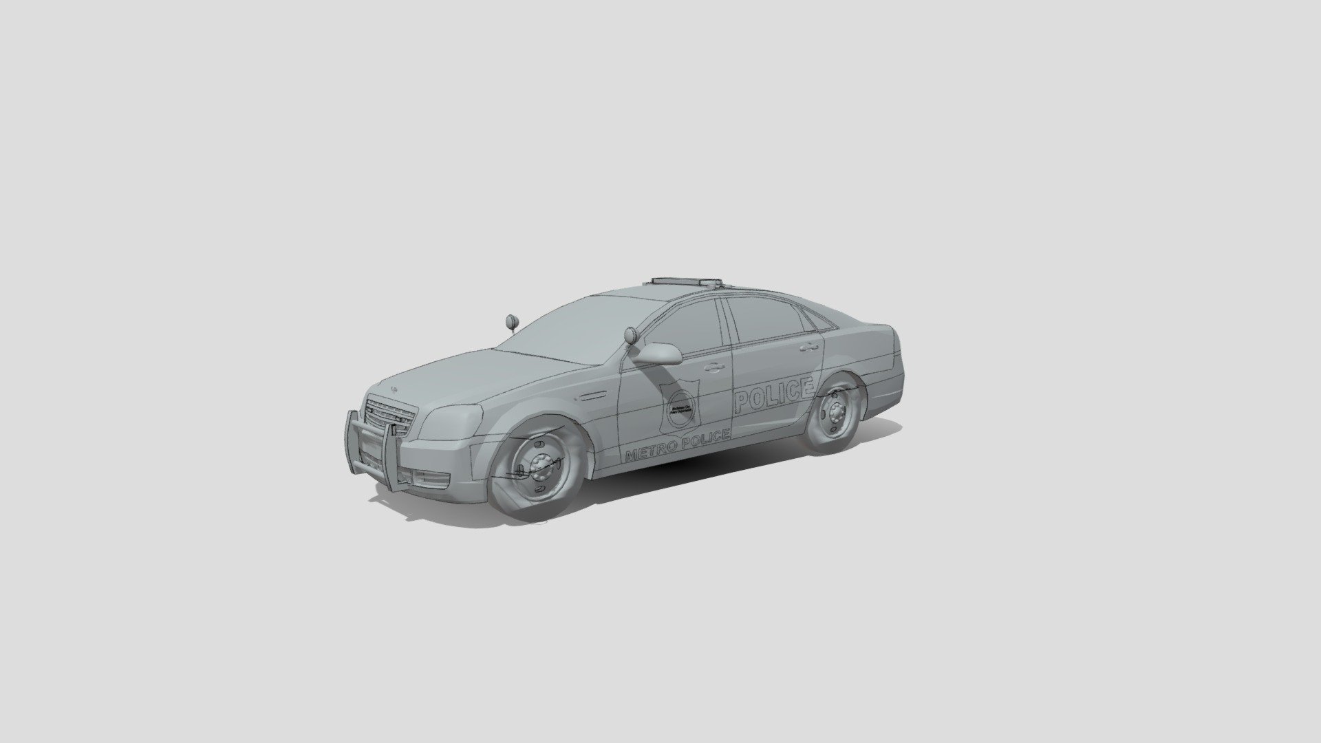 POLICE CHEVY CAPRICE
