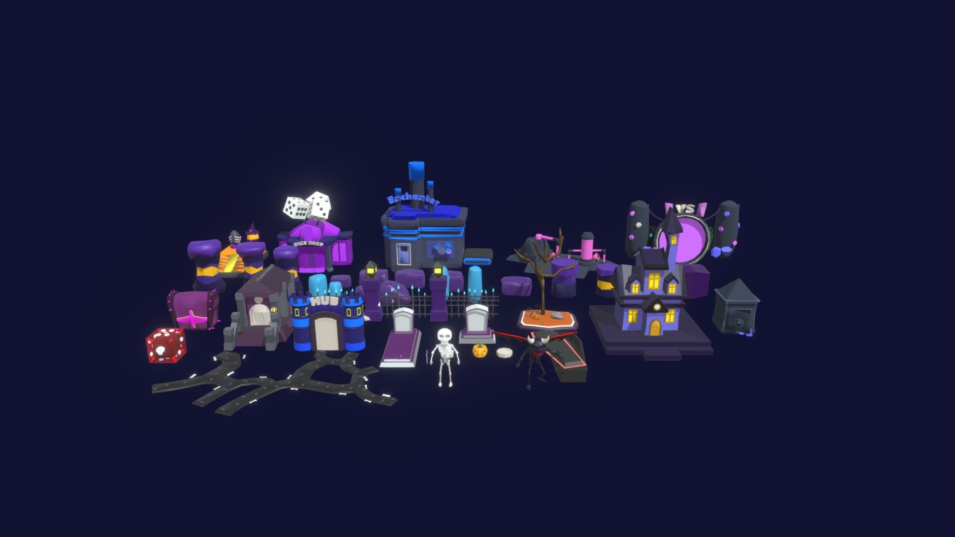 haunted island assets - 3D model by berti_buchsbaum [ddbb9a2] - Sketchfab