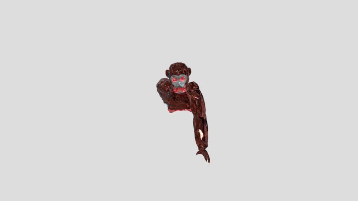 primal-fear-with-scary-baboon-textures 3D Model