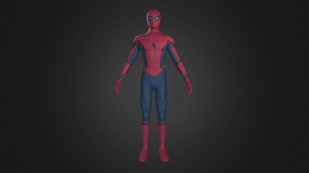 Spider-Man Civil War - 3D model by Matthew Trupiano (@Trupianom) [ddbbfbc]