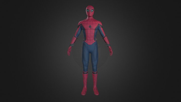 Spider-Man Civil War 3D Model