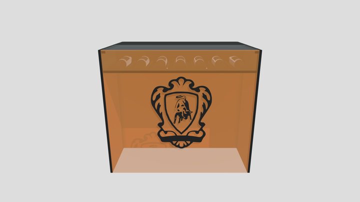 Lamborghini Reception Desk 3D Model