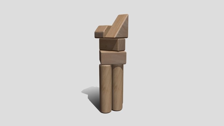 Unit blocks 3D Model