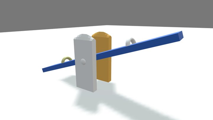 Seesaw 3D Model
