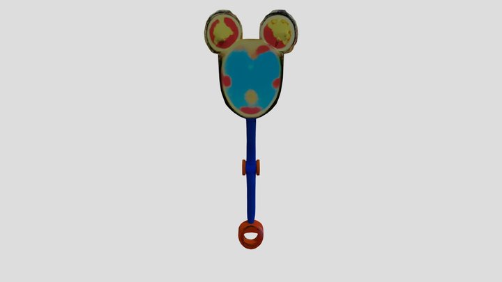 Toodles With His mini Wheel (Original Model) 3D Model