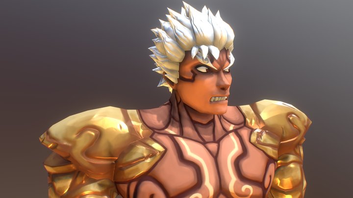 Asura's Wrath - General Asura 3D Model
