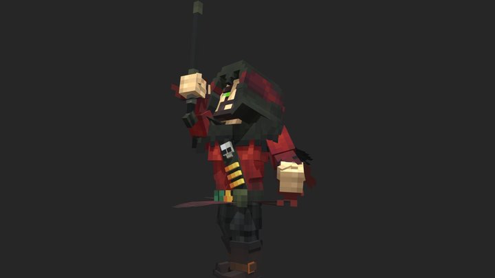 Necromancer 3D Model
