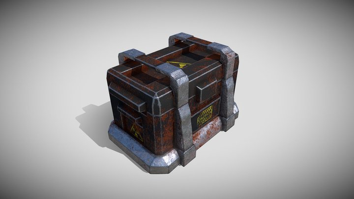 Radiactive_Box 3D Model