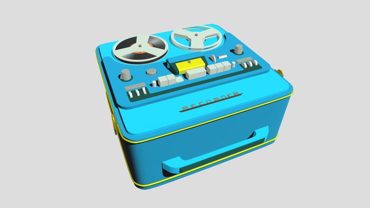 Record player 3D Model