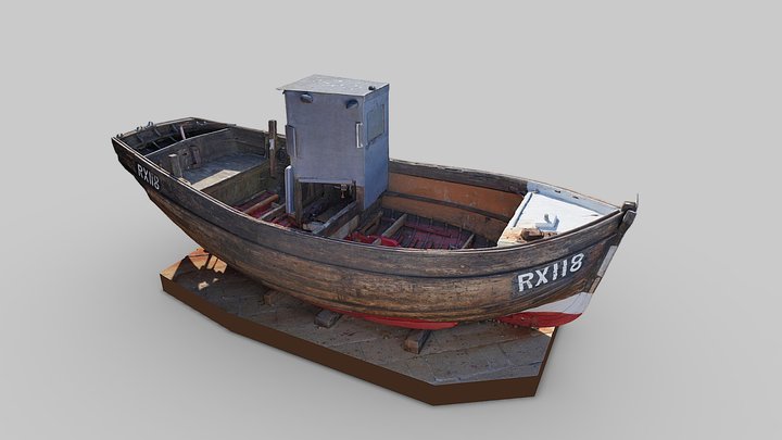 Brighton Boat RX118 – Kostenloses 3D-Modell STL