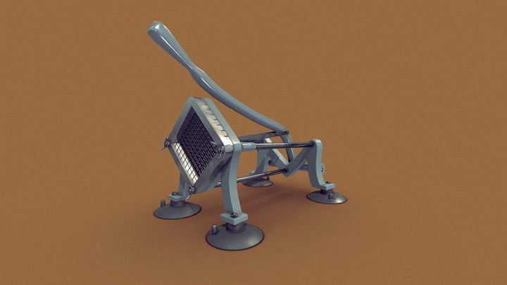 A French Fries Cutter 3D Model