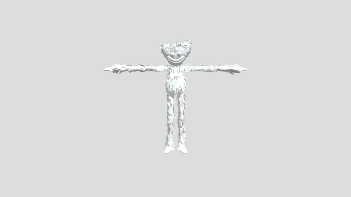 Huggy-wuggy-3d-models-fbx 3D Model