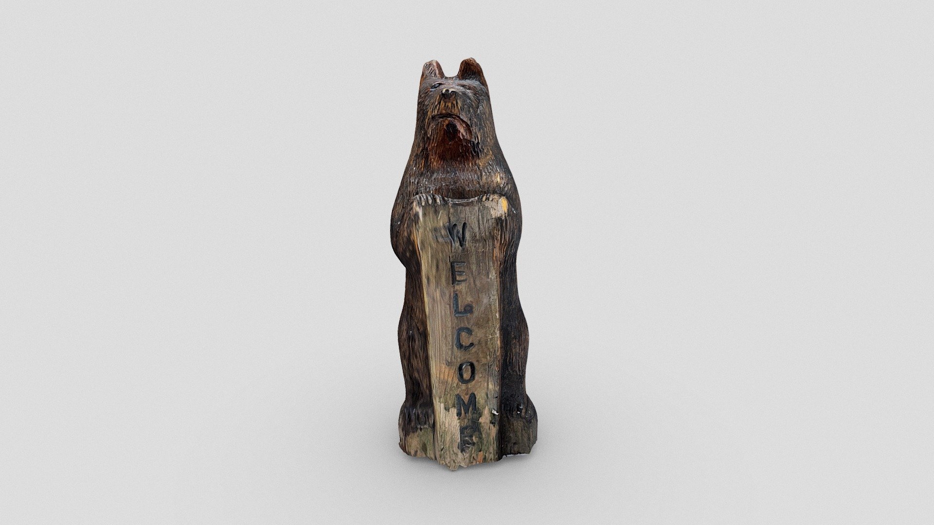 Day 354: Wooden bear statue (2)