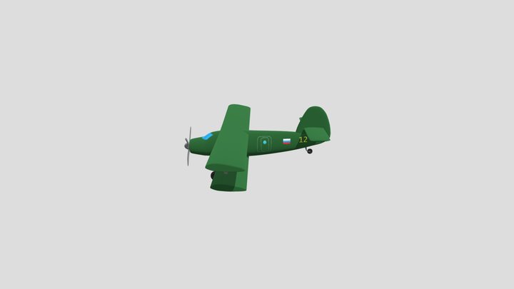 Ан-2 3D Model