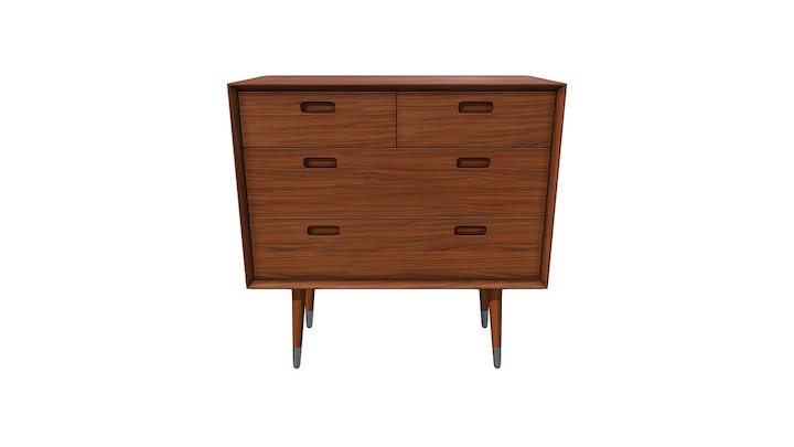 Commode TIKAMOON 3D Model