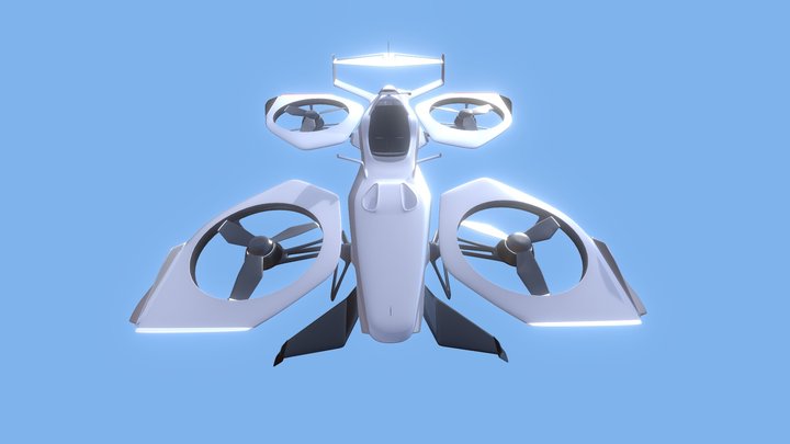 Air pod Racer 01 3D Model