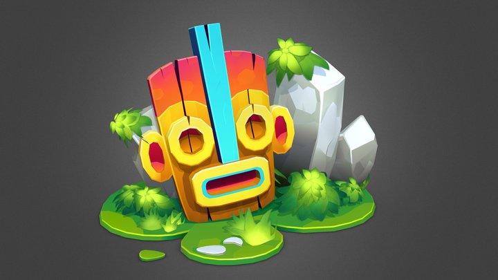 Totem 3D Model