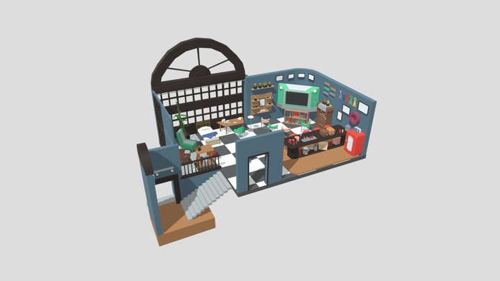 Karen Serrato :: 2da entrega 3D Model