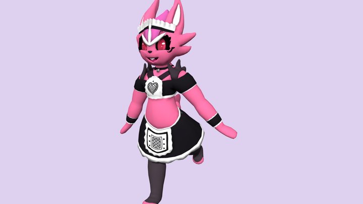 Crim Cinderace 3D Model