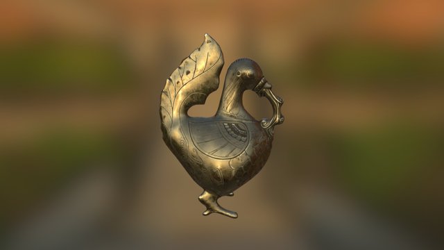 Hamsa Mythical Goose (Uncharted) 3D Model