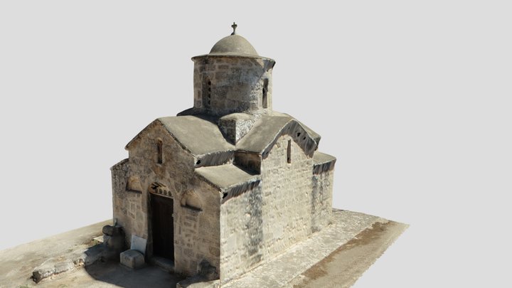 Ancient church 3D Model