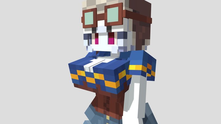 Happy ghast-minecraft 3D Model