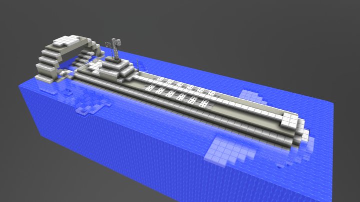 Fleeup's Submarine 3D Model