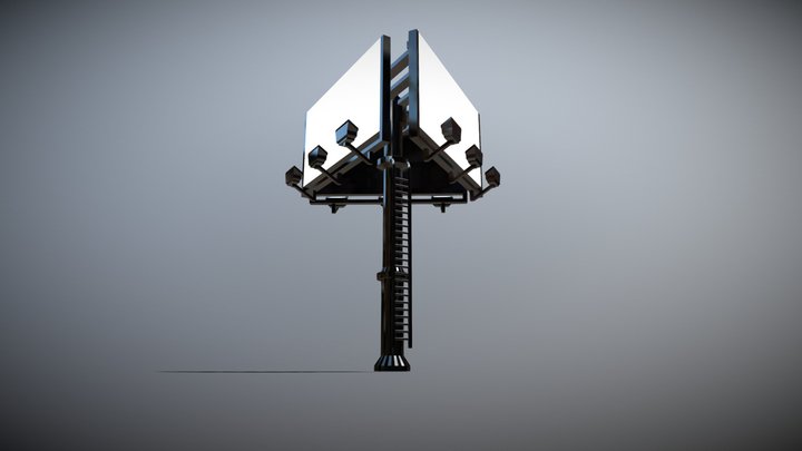 bilboard 3D Model