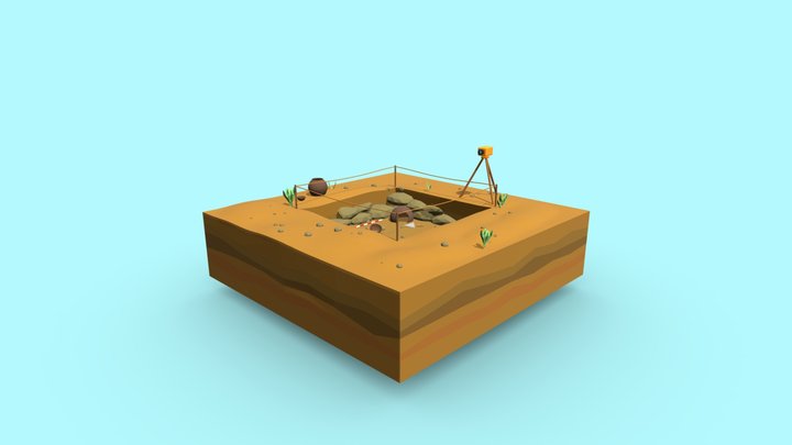 Diorama Arq 3D Model