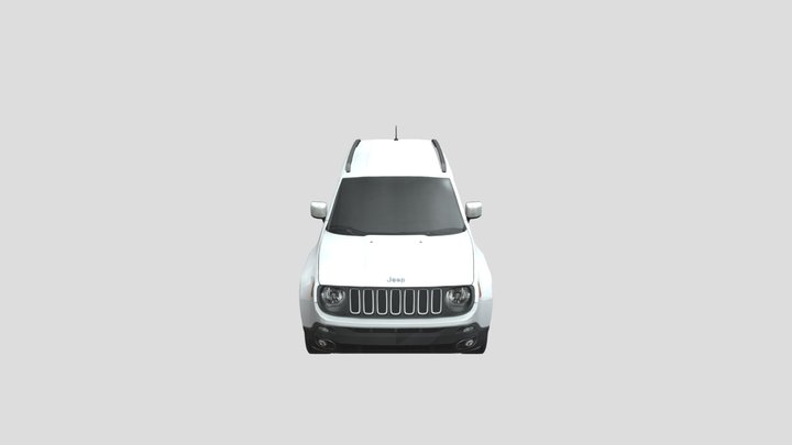 Jeep-renegade-2016 3D Model