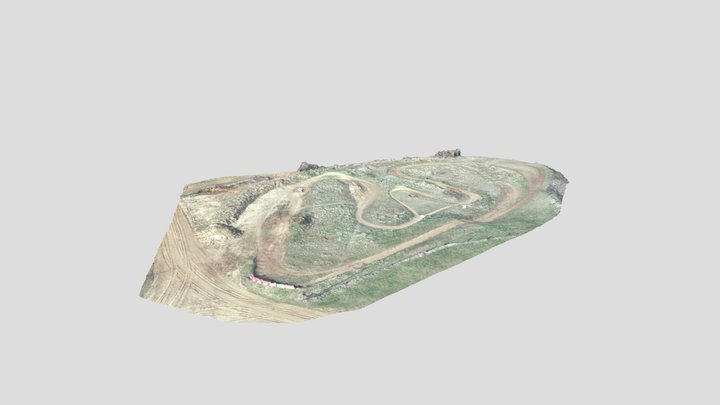 Motocross Terrain initiation 3D Model