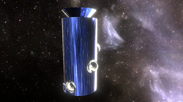 Sci-fi Bude 3D Model